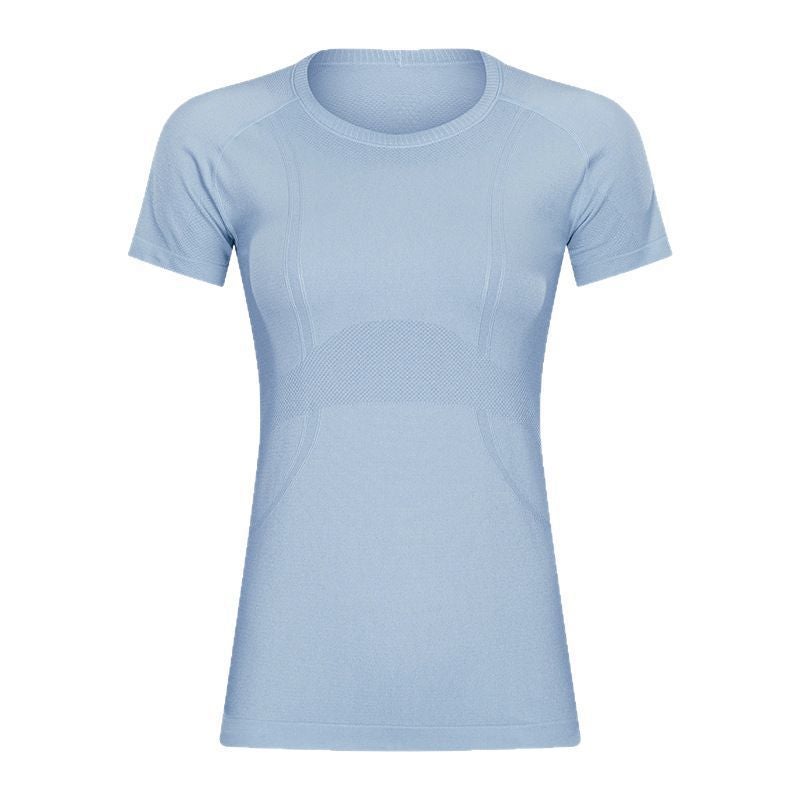 Women's Seamless Quick-Dry Yoga T-Shirt - Image 4