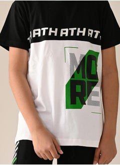 LILPICKS Text Printed T-shirt with Shorts Set  - Image 4