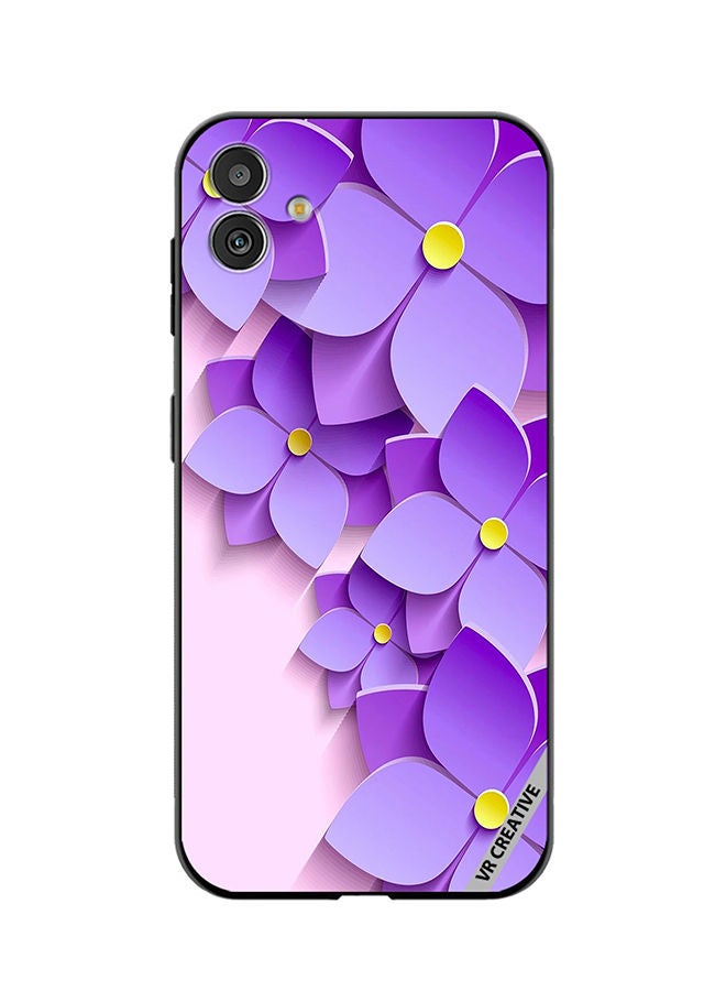 VR CREATIVE Protective Case Cover For Samsung Galaxy M13 5G Flower Design Multicolour - Image 1
