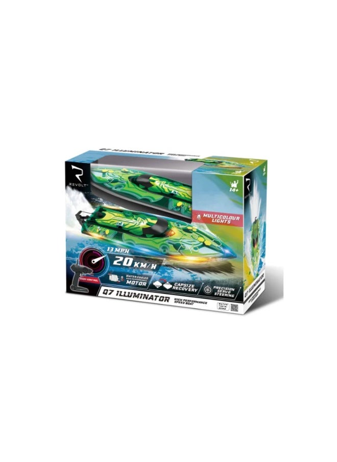 SYMA Syma Revolt Illuminator High Speed RC Boat (35 cm)  - Image 1