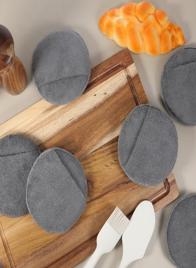 Qulkws 6Pcs Cutting Board Oil Applicator Microfiber Sponge Applicator for Wood Conditioner Leather Conditioner Applicators Versatile Polishing Sponges for Cutting Boards Wooden Furniture Leather Care - Image 4