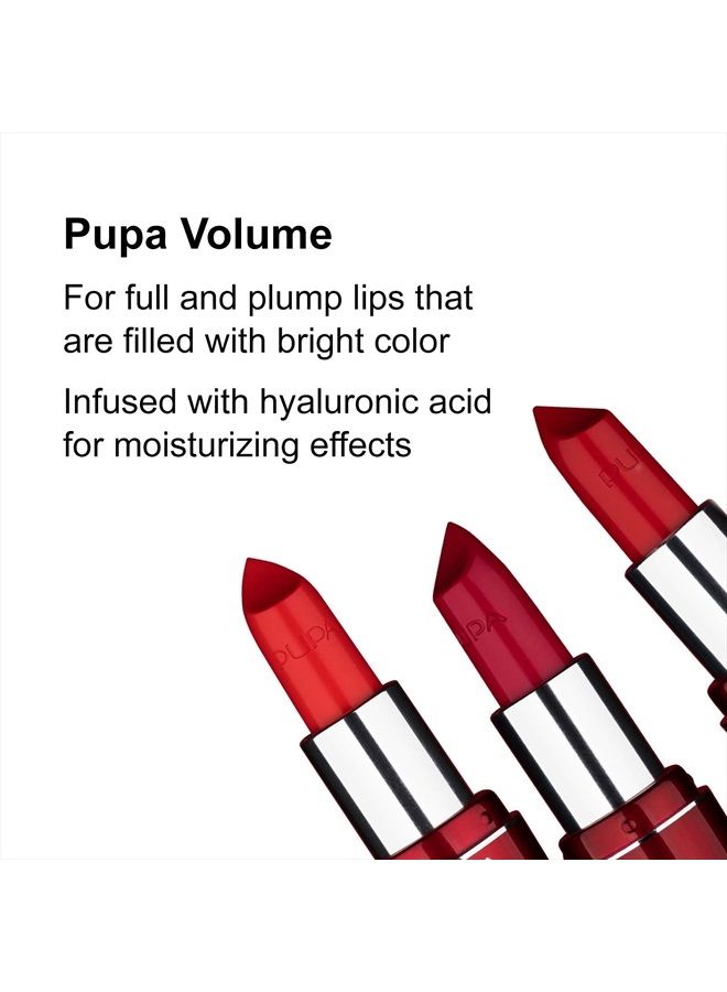 PUPA Milano Volume - Plumping, Hydrating, Cream Formula Lipsticks - Lasting Color That Stays On Lips All Day Long - Lustrous, Flattering Shades For All Complexions - 301 Coral Pink - 0.123 Oz - Image 2