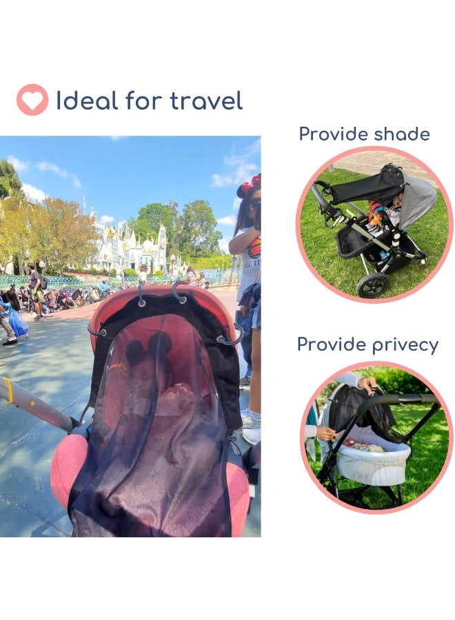IntiMom IntiMom Sun Shade for Stroller and Infant Car Seat  - Image 5