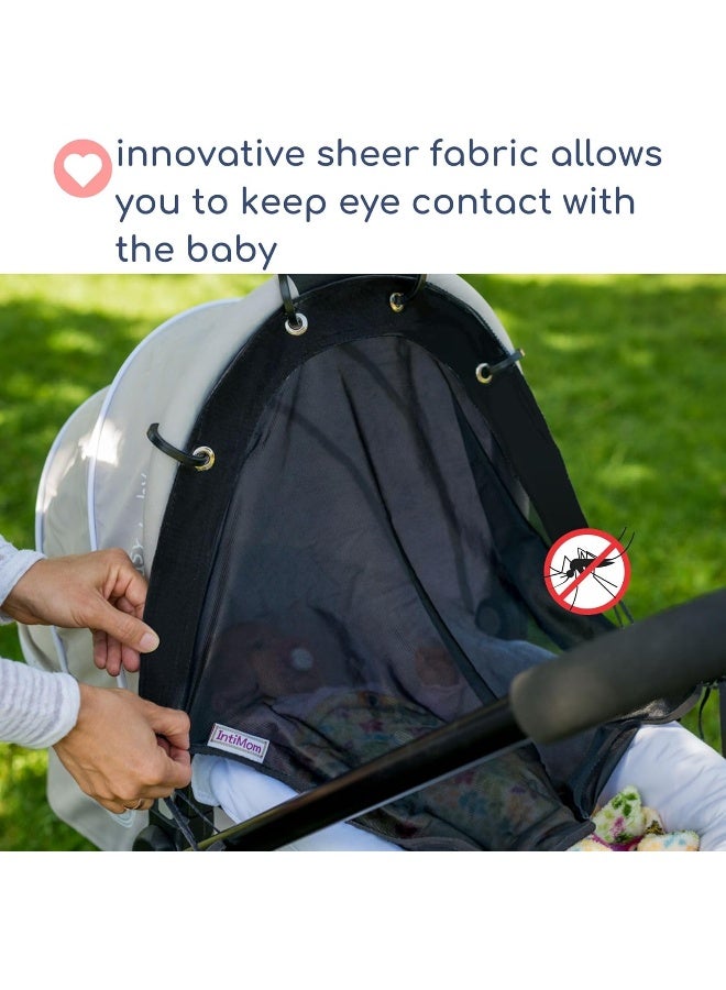IntiMom IntiMom Sun Shade for Stroller and Infant Car Seat  - Image 4