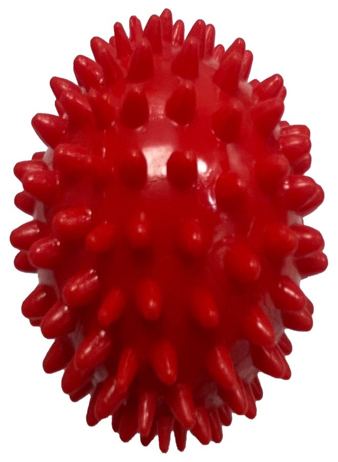 PET WORLD Dog Spike Ball| Made with Thermoplastic Rubber| Suitable for Small to Medium Dogs & Puppies| Chewing, Teething, & Training Bouncy Ball Toy| Safe for Dogs| Highly Durable - Image 1