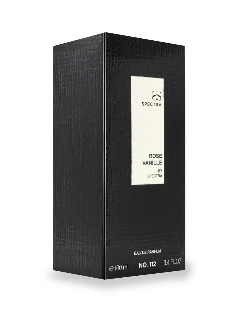 Spectra 112 Rose Vanilla EDP Unisex Perfume - 100ml  - Image 3
