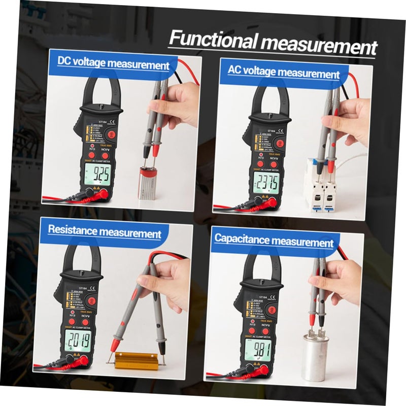 Digital Clamp Meter Digital Voltage Tester Ammeter Tool for Ac Dc Voltage Measurement Without Battery, Industrial Electrical Testing Device - Image 3