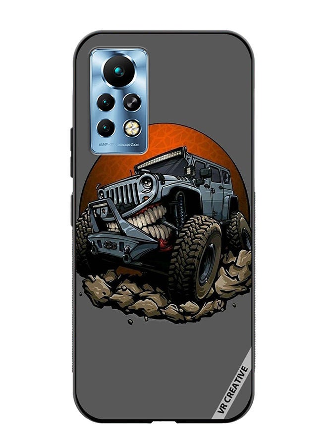 VR CREATIVE Protective Case Cover For Infinix Note 11 Pro Car Design Multicolour - Image 1