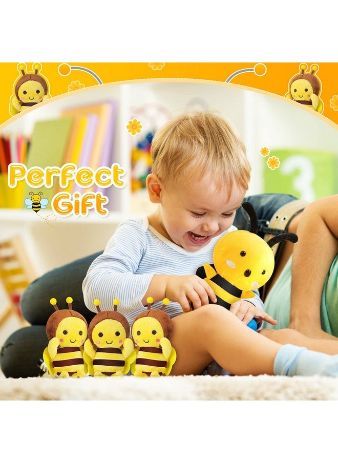 6 Pieces Bee Plush Bee Stuffed Animal Bees Plush With Yellow Toy Cuddly Large Soft Bee Pillow 2 Sizes 7.87 Inches 4.72 Inches - pzsku/Z34F5819D93428384A8BFZ/45/_/1720004637/9c1434f9-5d4f-48db-8e24-24f4b9edea8d