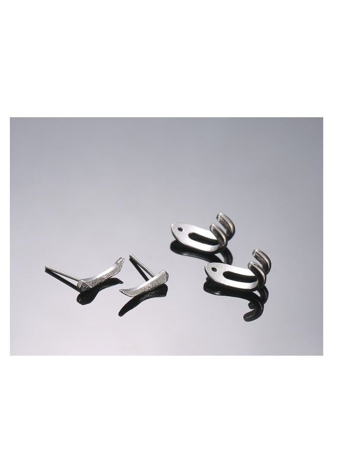 Men stud earring 1 Pair
