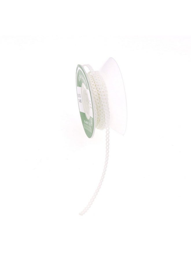 Dentalmall 4.5Mpack Dental Orthodontic Power Chain Dental Spool Elastic Rubber Band Power Elastic Chain Power Chains Brace (Short White)  - Image 2