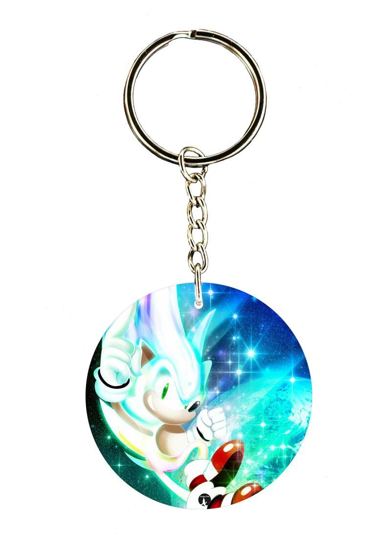 RKN Sonic Printed Keychain