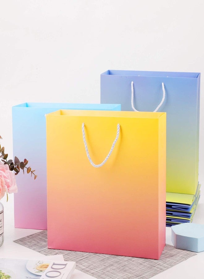 EUSOAR Large Boutique Paper Bags, 30 pack 3 Colors 12.5x4.5x11 inches Shopping Bags with Handles, for Business, Clothes Merchandise Retail, Party Favor, Wedding, Birthday, Baby Shower, Grocery - Image 4