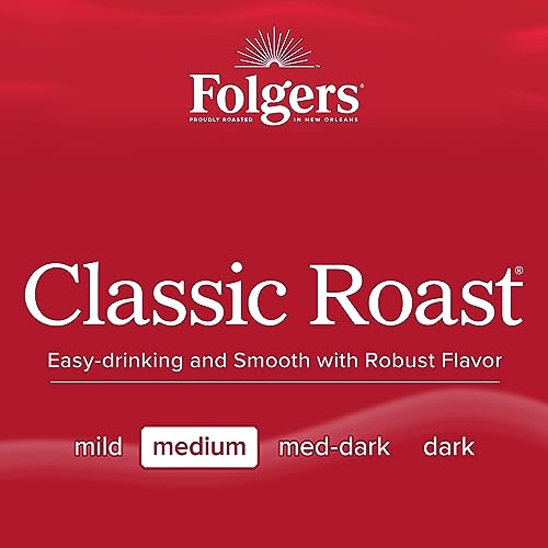 Folgers Classic Roast Medium Roast Ground Coffee, 9.6 Ounce - Image 4