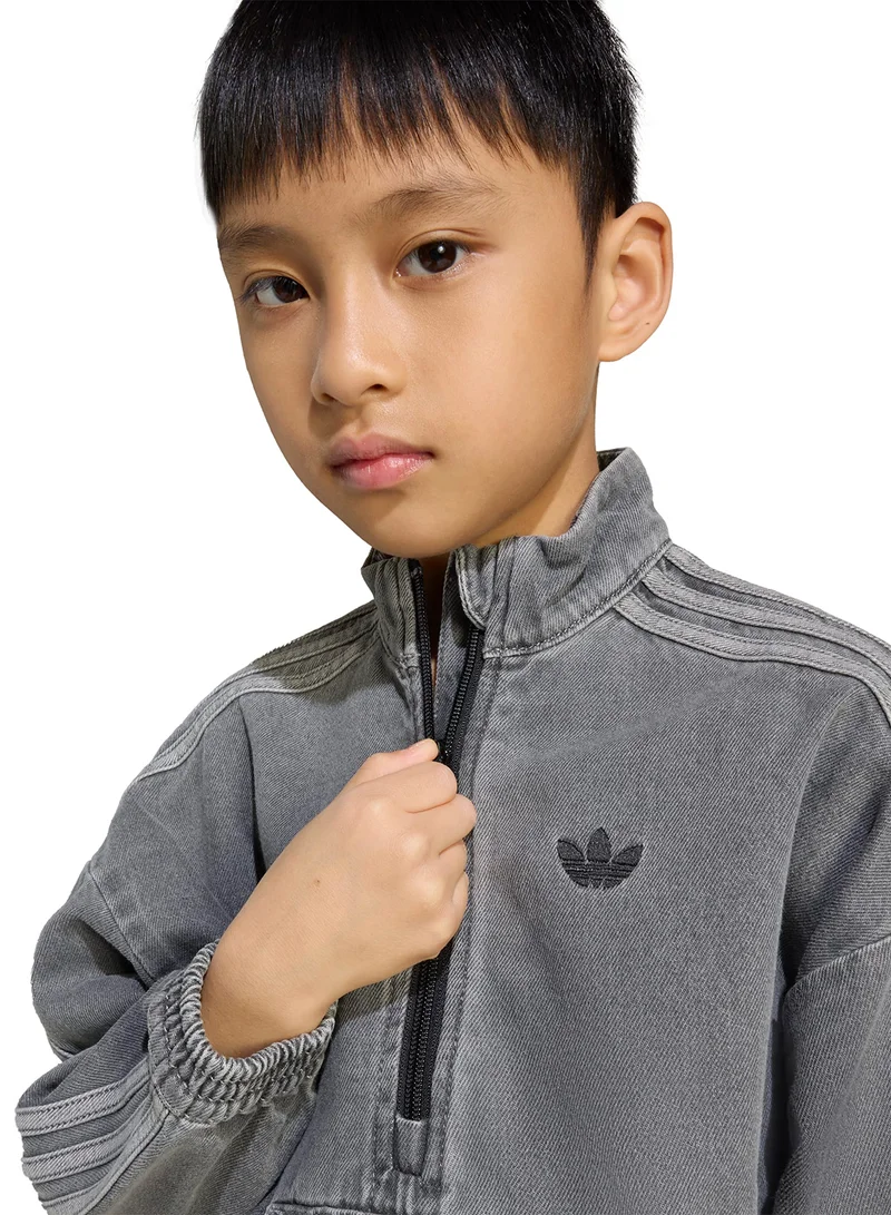 adidas Originals Infant Denim Crew Set