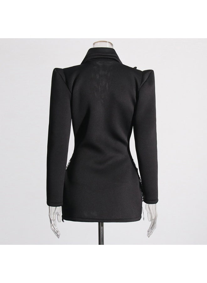 Madam Uniq Embellished Blazer Dress  - Image 3