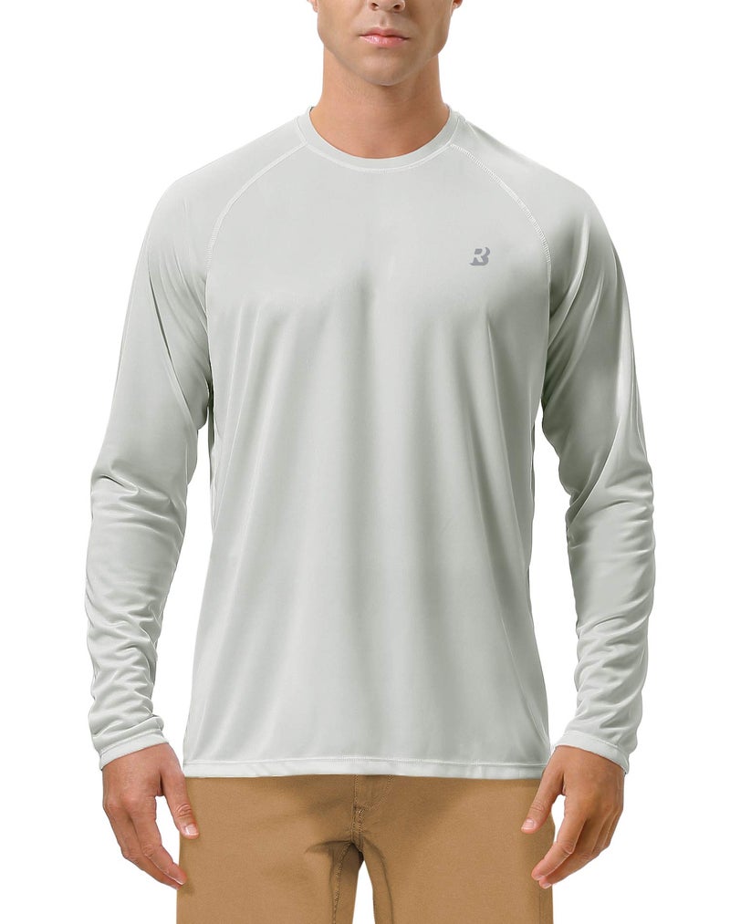 Roadbox Mens UPF 50+ UV Sun Protection Shirts Outdoor Long Sleeve SPF Diving Rash Guard for Fishing Hiking Swimming - Image 1