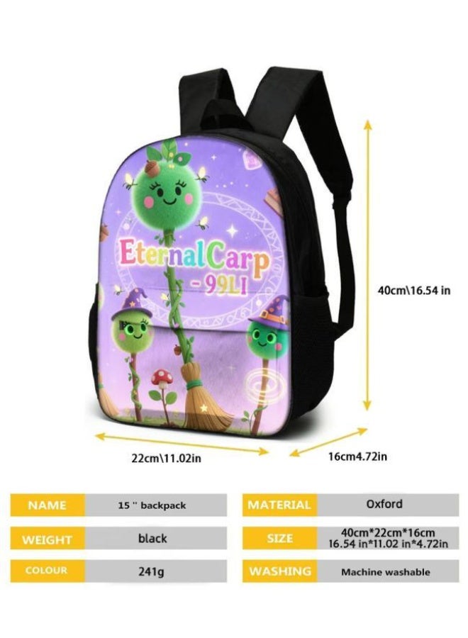 Bright Li Fire Shoulder + handbag + stationery bag | Cartoon bag three-piece set, easy to cope with various occasions (students, children, friends outing, mountain climbing, going to school, etc.) | Back to school season/festival gifts - 47 - Image 5