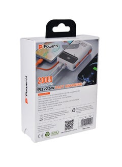 POWER N Power Bank 20000mAh with Type-C and Lightning Cables - PD/QC  - Image 2