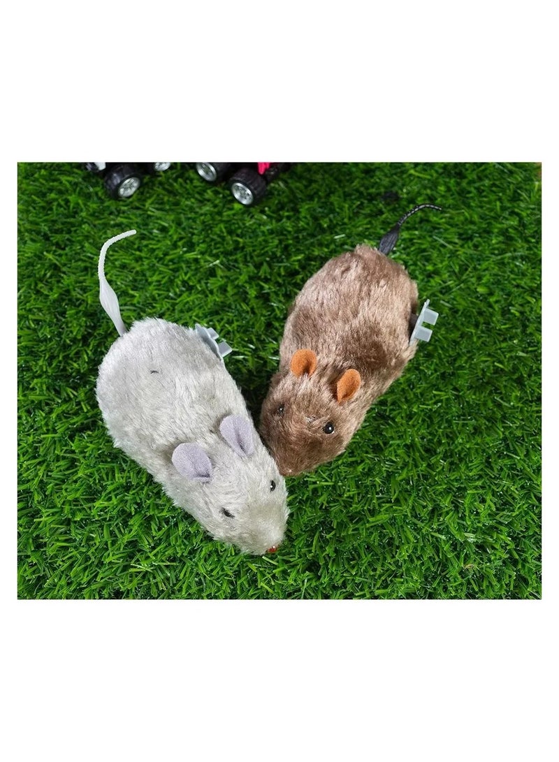 Clockwork Winding Mechanism Realistic Mouse Toy  - Image 3