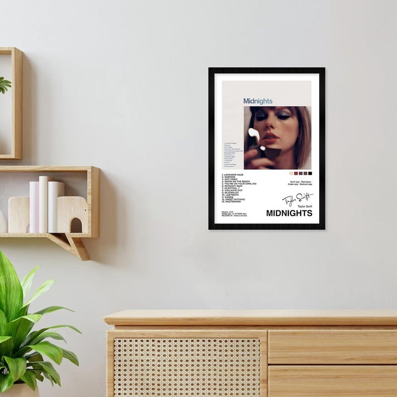 CodersParadise Taylor Swift Midnight Wall Poster Frame - Image 5