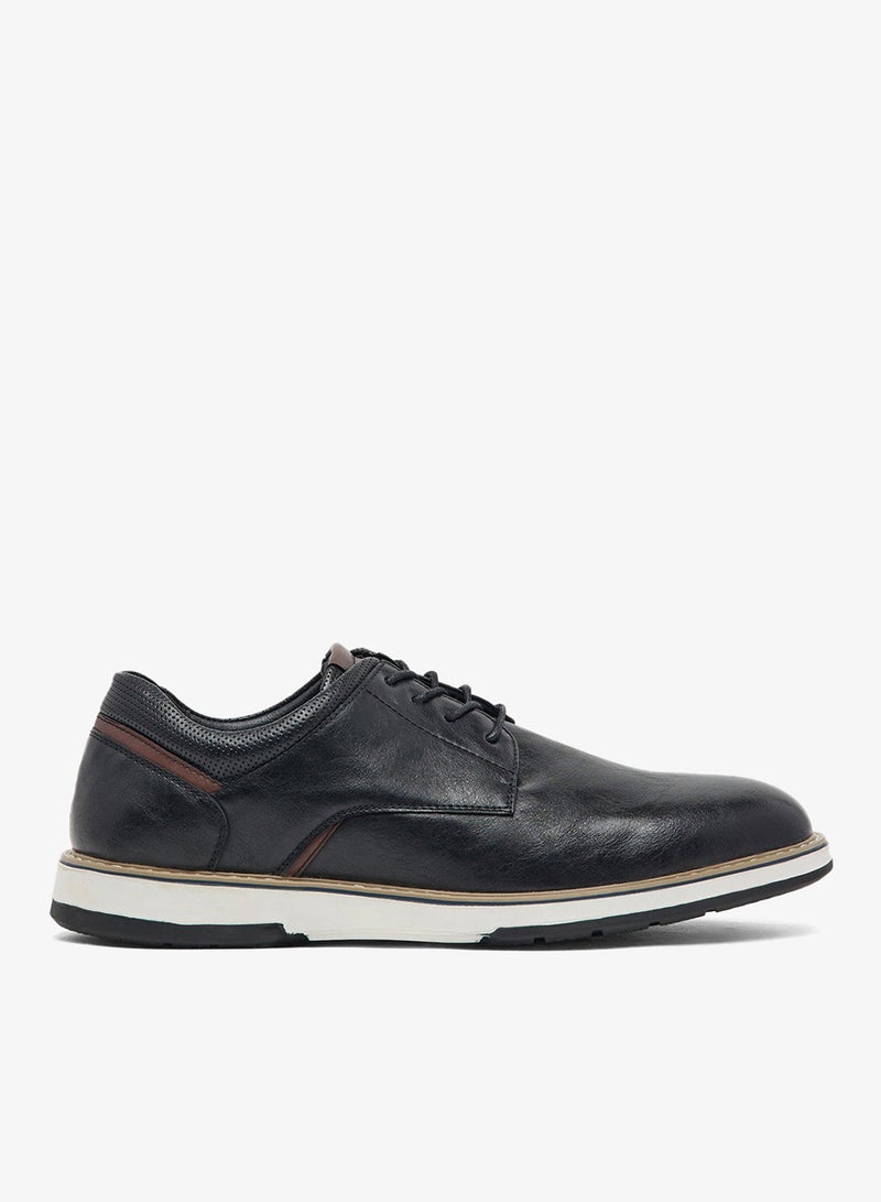 Robert Wood Welt Detail Casual Lace Ups - Image 1