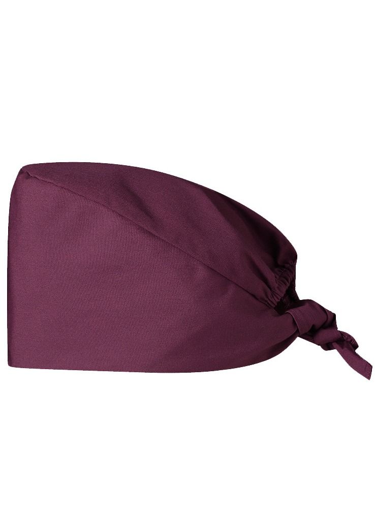 غاز قبعة جراحية من القطن الطبي أحمر - Image 1