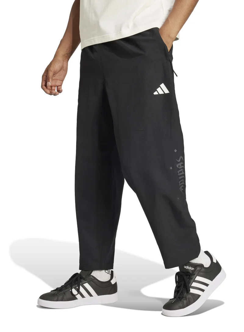 Adidas Bloom Sky Print Woven Sweatpants
