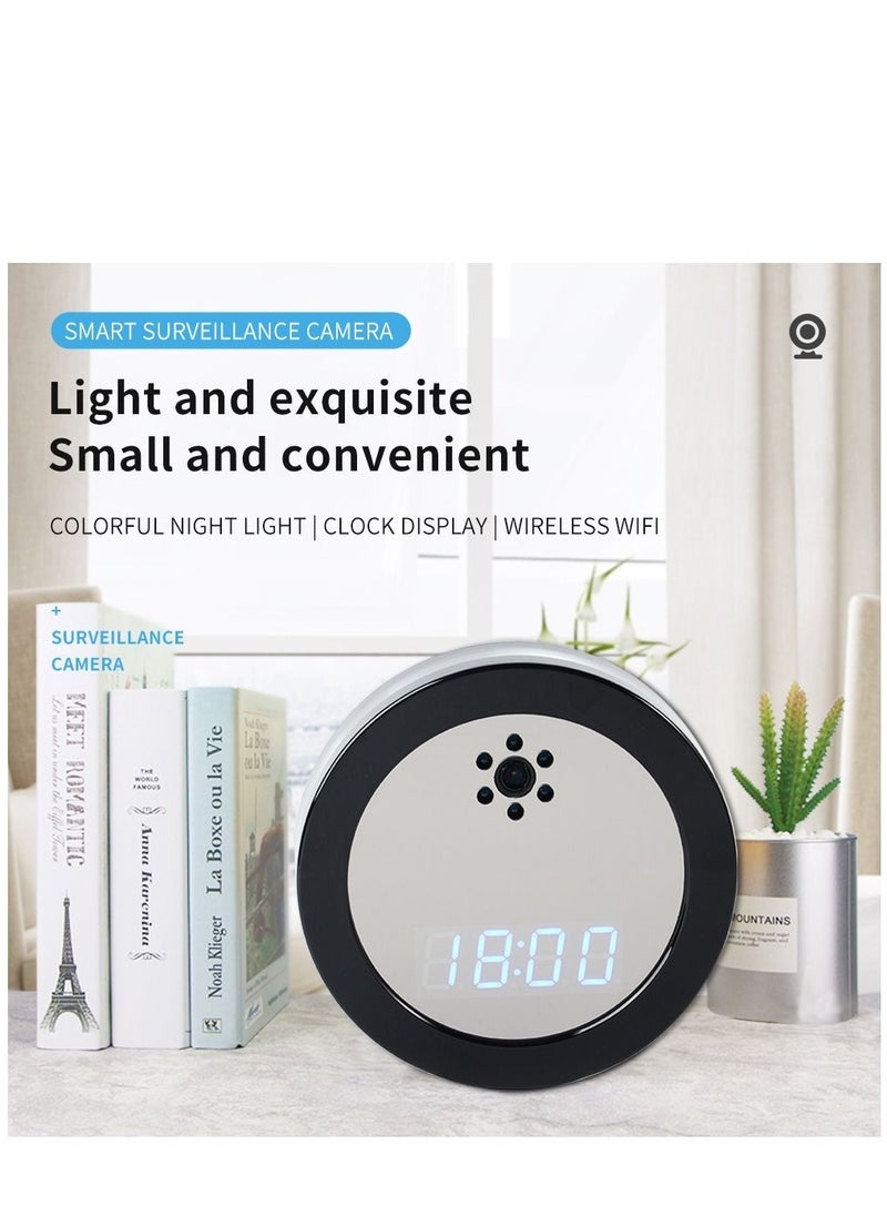 Generic - HD 1080P Digital Smart Camera Wireless Nanny WiFi Clock Camera for Home Security - Image 1