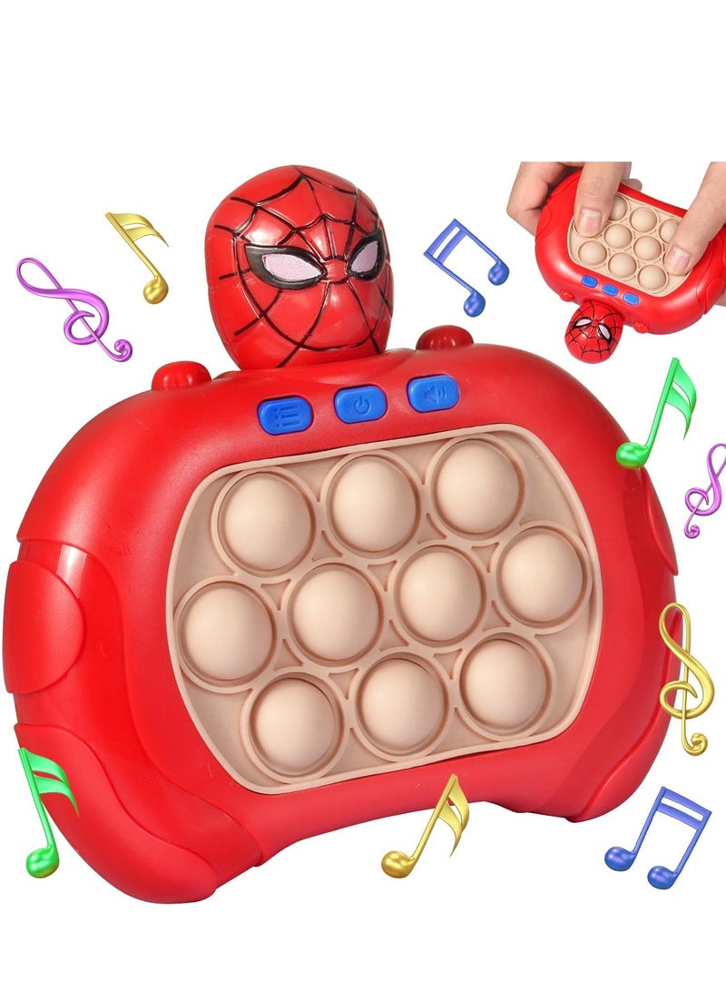 لعبة الضغط السريع على شكل عنكبوت، ألعاب فيدجيت ات برو للأطفال والكبار، لعبة بازل سريعة محمولة باليد، لعبة تخفيف التوتر والفقاعات هدايا الحفلات، هدية للبنات والأولاد - Image 1