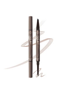 Eyebrow Pencildualended Microfilling Eyebrow Pen Liquid Eyebrow Pen With 4 Micro Brushtip Applicator & Brow Defining Eyebrow Pencil With Precision Tip (Chestnut)