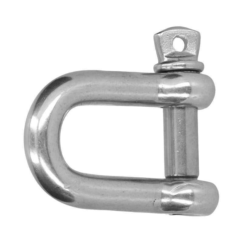 D Ring Anchor Shackle Stainless Steel Screw Pin Chain Connector Marine Land Lifting Tool for Industry (10pcsM10) - Image 2