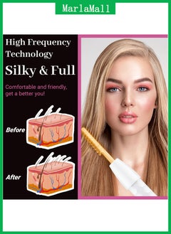 MarlaMall High Frequency Facial Wand for Facial Hair Eye Massage  - Image 3