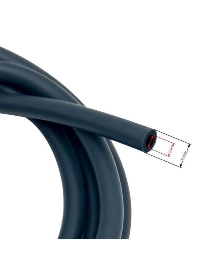 Beauenty 1/4 Gas Fuel Line Hose with Clamp Valve and Filter Kit,Fuel Line Hose Kit Air Line,for Small Engines Fuel System - Image 2