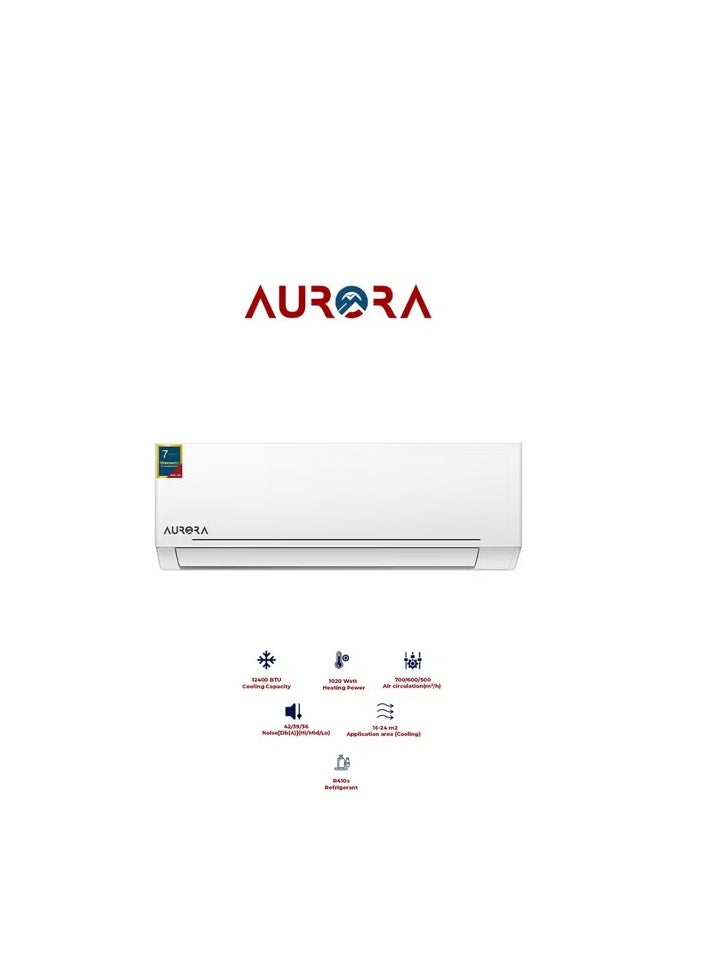 AURORA - 12,400 BTU, 1 Ton Split Air Conditioner with Heating and Cooling Function | Model Name: AR-12SPHH - Image 1