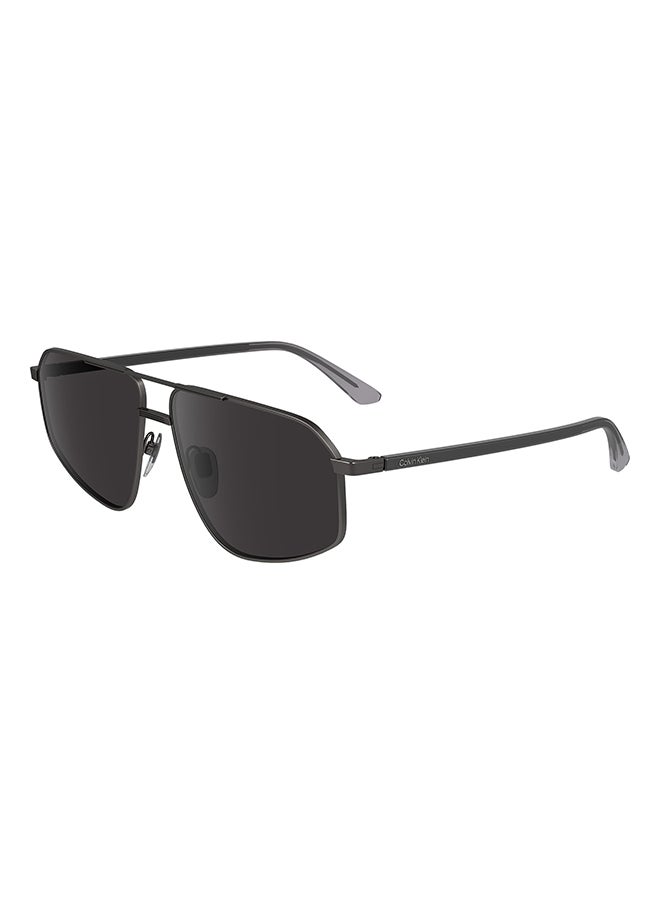 CALVIN KLEIN - Men's UV Protection Navigator Sunglasses - CK23126S-009-5913 - Lens Size: 59 Mm - Image 1