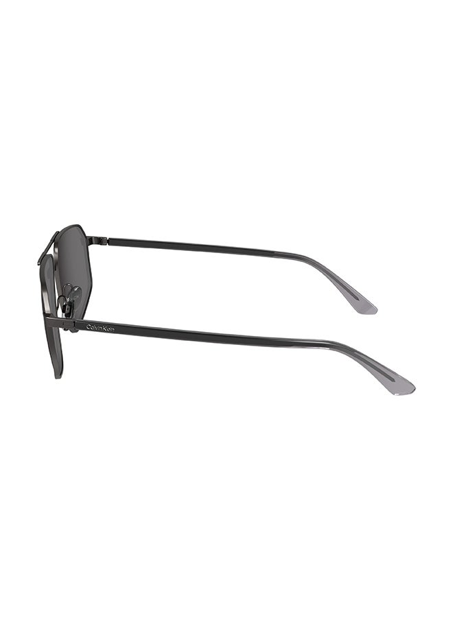 CALVIN KLEIN - Men's UV Protection Navigator Sunglasses - CK23126S-009-5913 - Lens Size: 59 Mm - Image 1