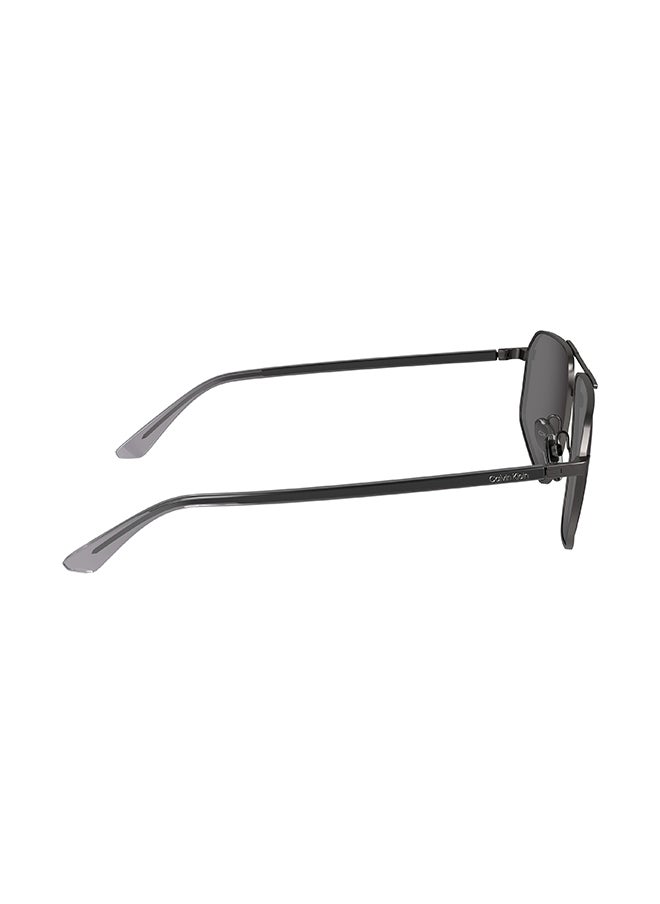 CALVIN KLEIN - Men's UV Protection Navigator Sunglasses - CK23126S-009-5913 - Lens Size: 59 Mm - Image 1