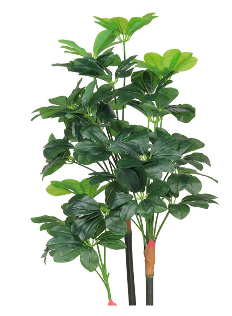 تالا شجرة شفليرا صناعية بثلاثة فروع بارتفاع 155 سم – ديكور داخلي أنيق يضفي لمسة طبيعية على المنزل والمكتب - Image 3