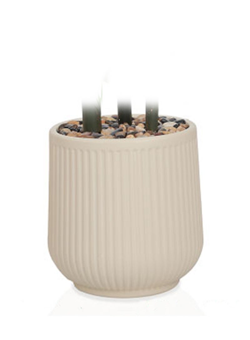 تالا شجرة شفليرا صناعية بثلاثة فروع بارتفاع 155 سم – ديكور داخلي أنيق يضفي لمسة طبيعية على المنزل والمكتب - Image 4