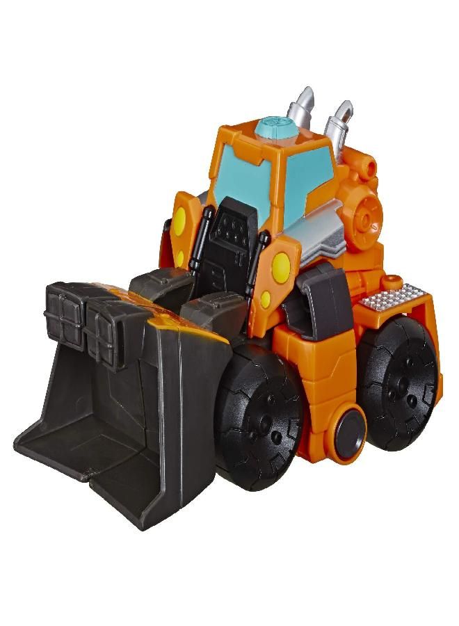 PLAYSKOOL أبطال بلاي سكول ترانسفورمرز أكاديمية إنقاذ الروبوت ويدج، روبوت لعبة قابل للتحويل، تمثال عمل قابل للجمع بطول 6 إنش للأطفال من عمر 3 سنوات وما فوق - Image 3