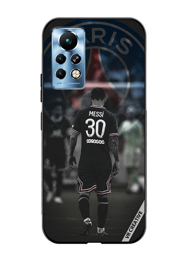 VR CREATIVE غطاء حماية لهاتف إنفينكس نوت 11 برو بتصميم ميسي متعدد الألوان - Image 1