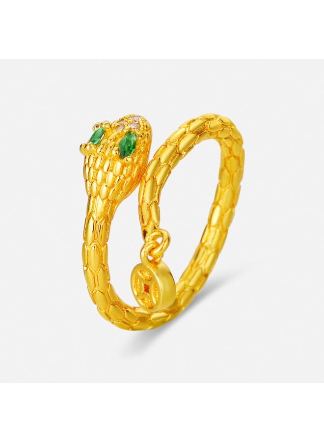 KUYING Fashion Niche High-End Personalized Adjustable Ring  - Image 2