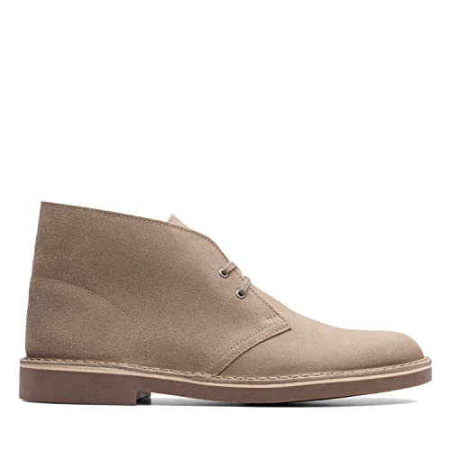 clarks حذاء كلاركس بوشاكير 2 تشوكا للرجال، جلد سويدي متآكل بلون التوبا، 7.5 أمريكي - Image 2