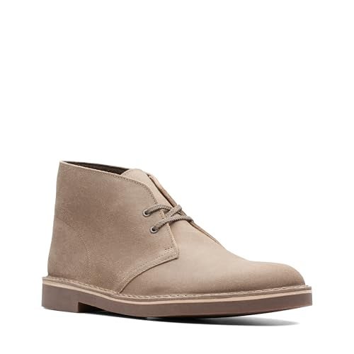 clarks حذاء كلاركس بوشاكير 2 تشوكا للرجال، جلد سويدي متآكل بلون التوبا، 7.5 أمريكي - Image 3
