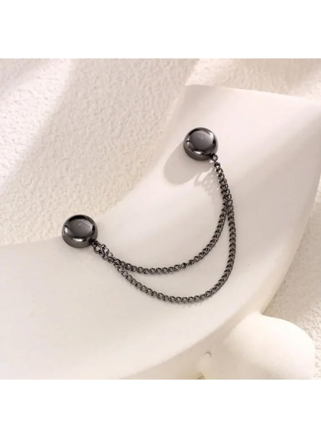 Bukela 8-Pack Multi-Function Magnetic Clothing Clips, Powerful Hijab Magnets with Chain, Pinless Brooch for T-Shirt Shortening, Cardigan, Cuff, and Hem, Strong and Versatile Fashion Clips - Image 4