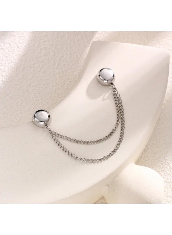 Bukela 8-Pack Multi-Function Magnetic Clothing Clips, Powerful Hijab Magnets with Chain, Pinless Brooch for T-Shirt Shortening, Cardigan, Cuff, and Hem, Strong and Versatile Fashion Clips - Image 5