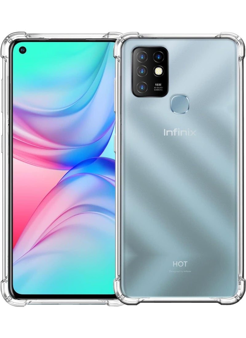 Generic - Shockproof Transparent Case Compatible with Infinix X682 - Hot 10 - Image 1
