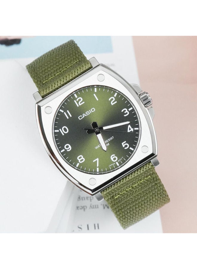 CASIO Fabric Analog Wrist Watch  MTP-E730C-3AVDF - Image 3