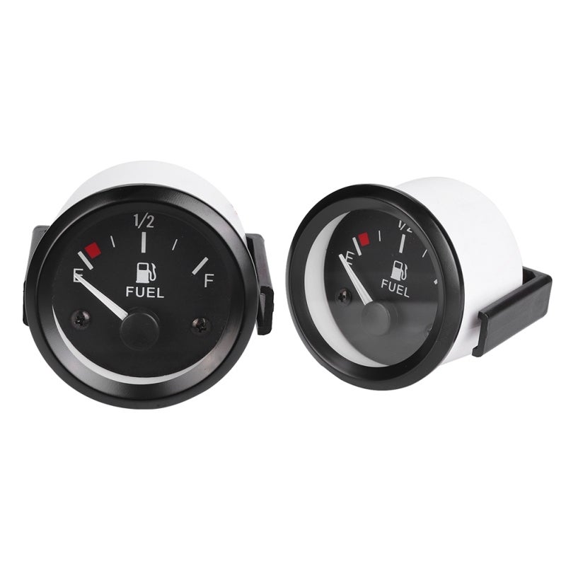 Electric Fuel Gauge Car Fuel Level Gauge - Sturdy Durable Lighted Oil Meter Gauge with Installing Accessories for Automobile - Image 4